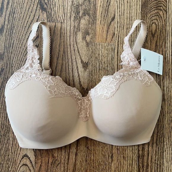 NWT Le Mystere Lace Tisha Natural Bra 34DD/E - Picture 4 of 11